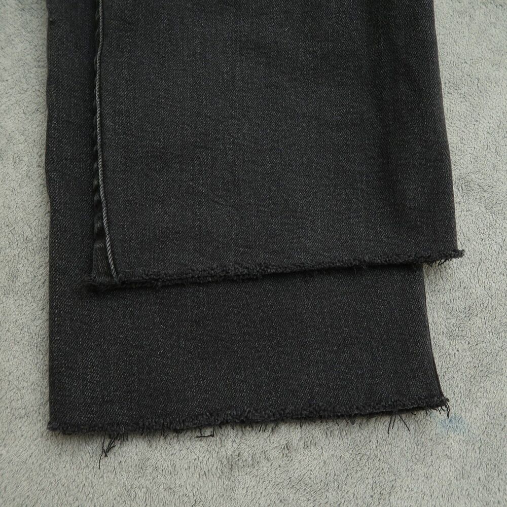 Levi's Jeans Women's Size 29 Gray High-Rise Ribcage Straight Ankle 24" Inseam - Picture 2 of 16